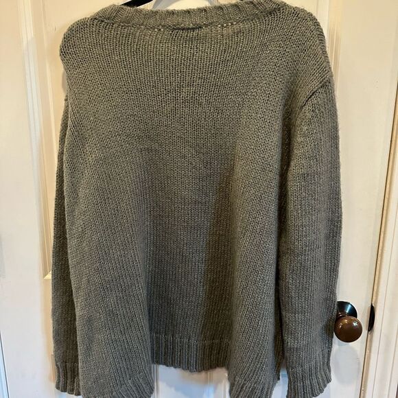 Wooden Ships large sweater gray pink skull - Picture 2 of 3